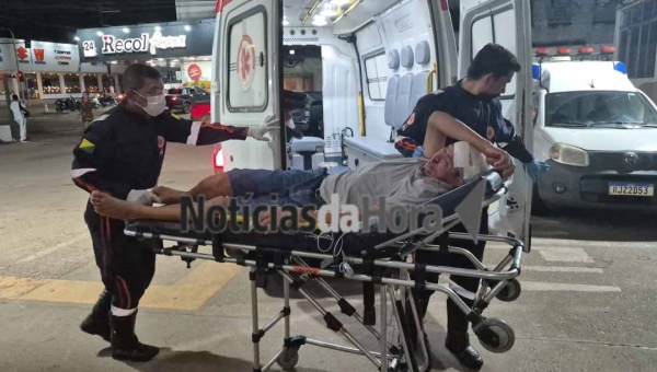 Homem é espancado e fica ferido após ataque em bairro de Rio Branco