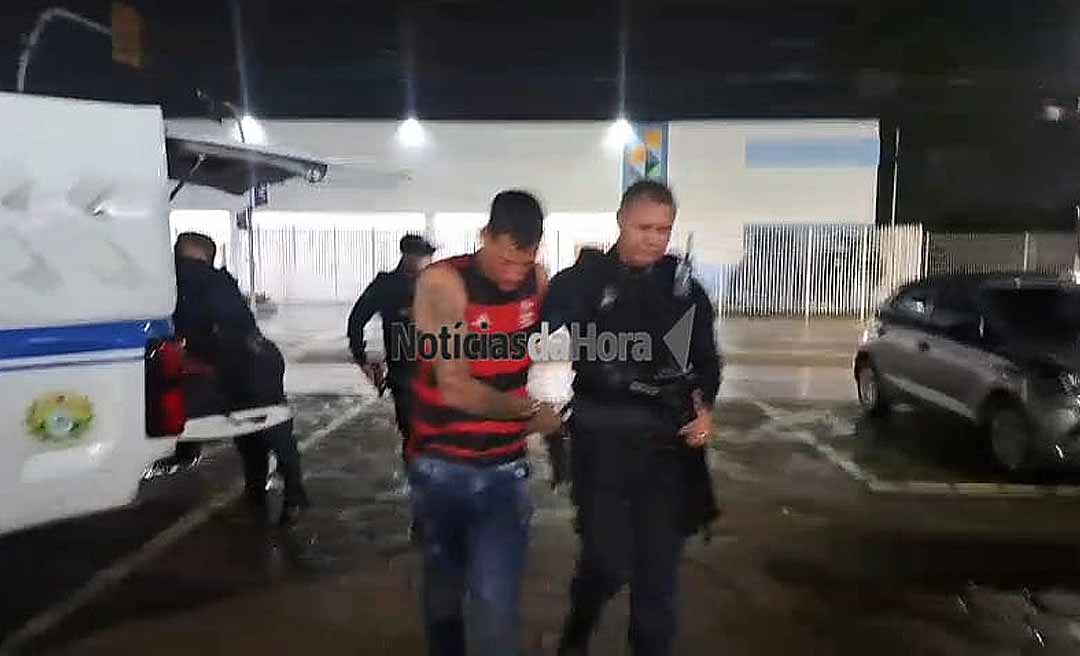 Homem é preso suspeito de incendiar casa após ameaças e histórico de violência em Rio Branco