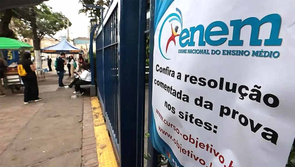 Isenção de taxa: acreanos de baixa renda têm até esta sexta para garantir Enem gratuito