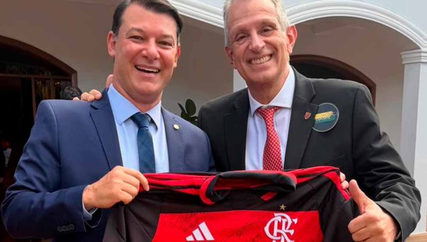PL de Roberto Duarte por justiça fiscal a clubes ganha apoio do presidente BAP, do Flamengo e confederações