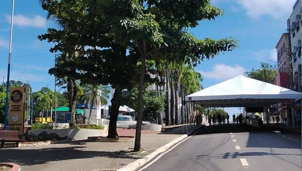 Ruas do Centro de Rio Branco são interditadas para atividades do Dia do Trabalhador
