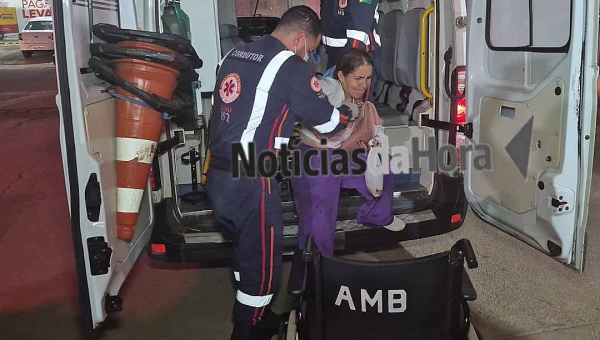 Motociclista foge após colisão e deixa casal ferido na Transacreana, em Rio Branco
