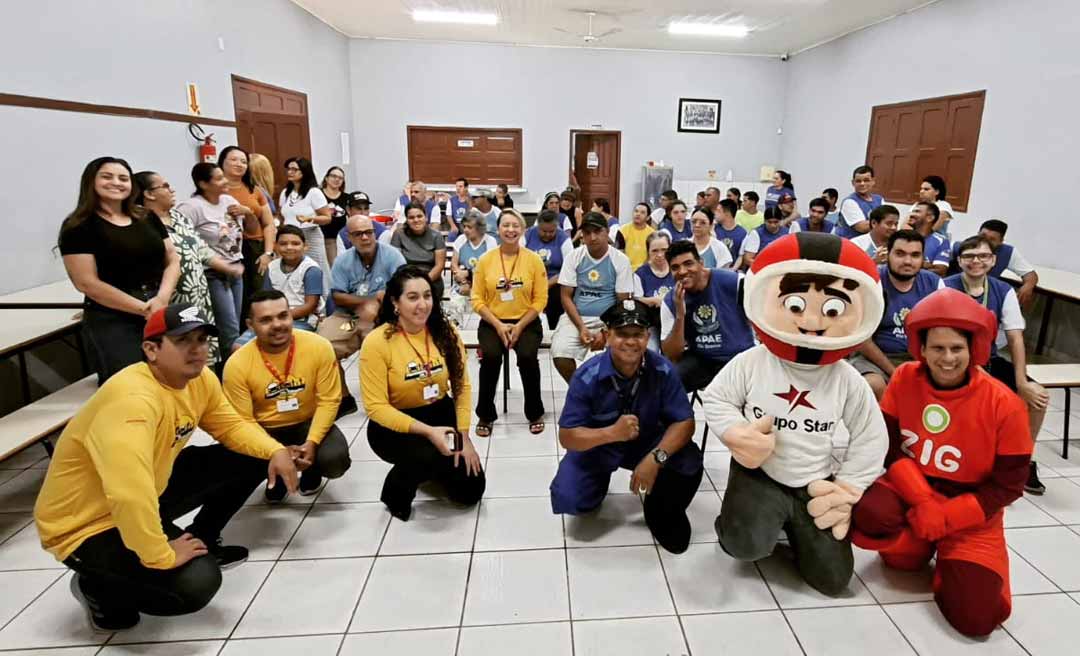 Ação promove inclusão e educação no trânsito durante atividade na APAE de Rio Branco