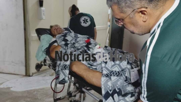 Homem tem pulmão e fígado perfurados após discussão em bar no interior do Acre