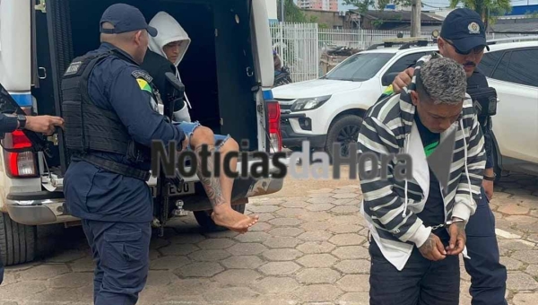 Cerco da PM termina com mais de 6 quilos de droga apreendidos e dupla presa após fuga em Rio Branco