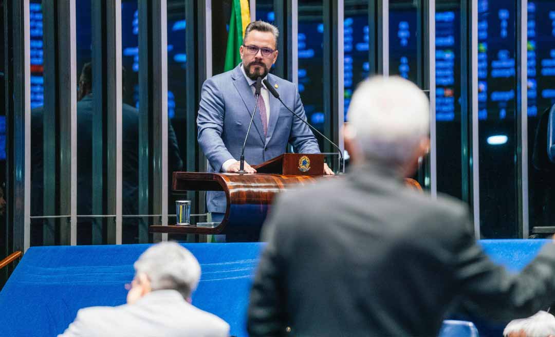 Alan Rick cobra prioridade nacional para segurança nas escolas em discurso no Senado após tragédia no Acre