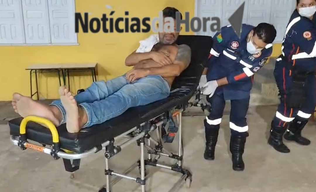 Gladson é espancado por grupo e sofre fraturas nas costelas em Rio Branco