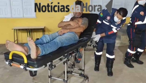 Gladson é espancado por grupo e sofre fraturas nas costelas em Rio Branco