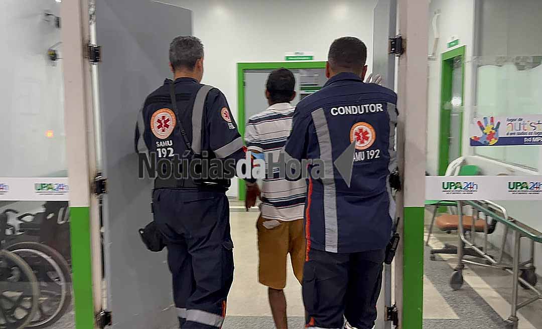 Cobrança de dívida termina em agressão e trabalhador fica ferido no Segundo Distrito de Rio Branco