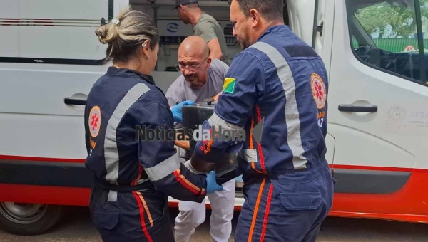 Açougueiro fica com a mão presa em máquina de amaciar carne e mobiliza resgate em Rio Branco