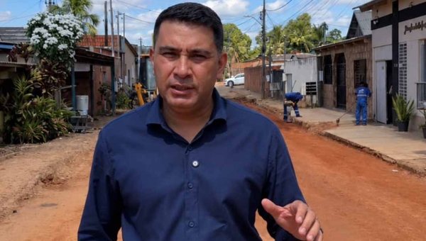 Samir Bestene reforça atuação nos bairros e acompanha obras de drenagem e terraplanagem no bairro Vitória