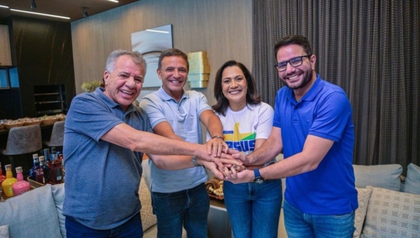 Gladson, Mailza, Bittar e Vagner Sales reafirmam aliança política para o Senado e vaga de vice do MDB
