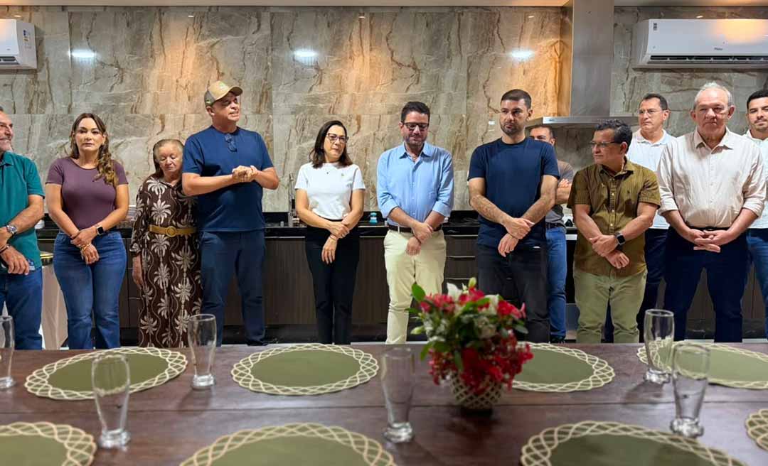 Prefeito Zé Luiz reúne principais lideranças do Acre em jantar de agradecimento durante programação dos 49 anos de Mâncio Lima
