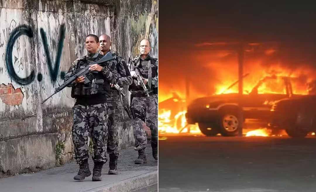 Fuzis, drones e bombas