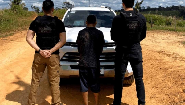 Homem é preso na zonra rura; de Rio Branco por descumprimento de medida protetiva