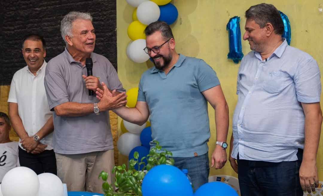 Petecão reafirma apoio a Alan Rick e declara: “Rio Branco deu uma praga de Alan. É Alan pra tudo que é lado”