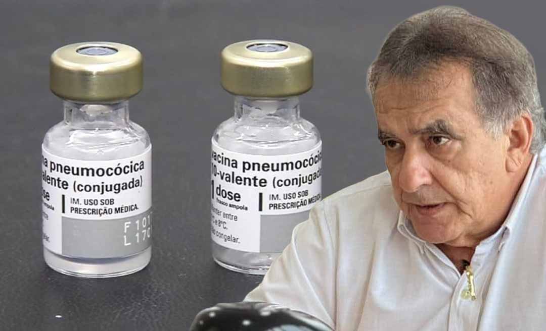 Acre recebe 3,6 mil doses da nova vacina pneumocócica 20-valente e inicia distribuição aos municípios