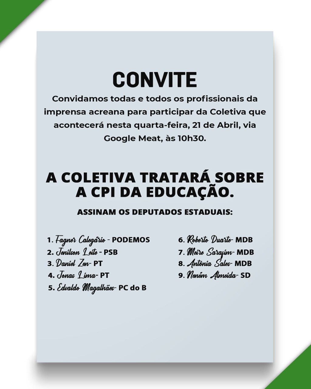 convite
